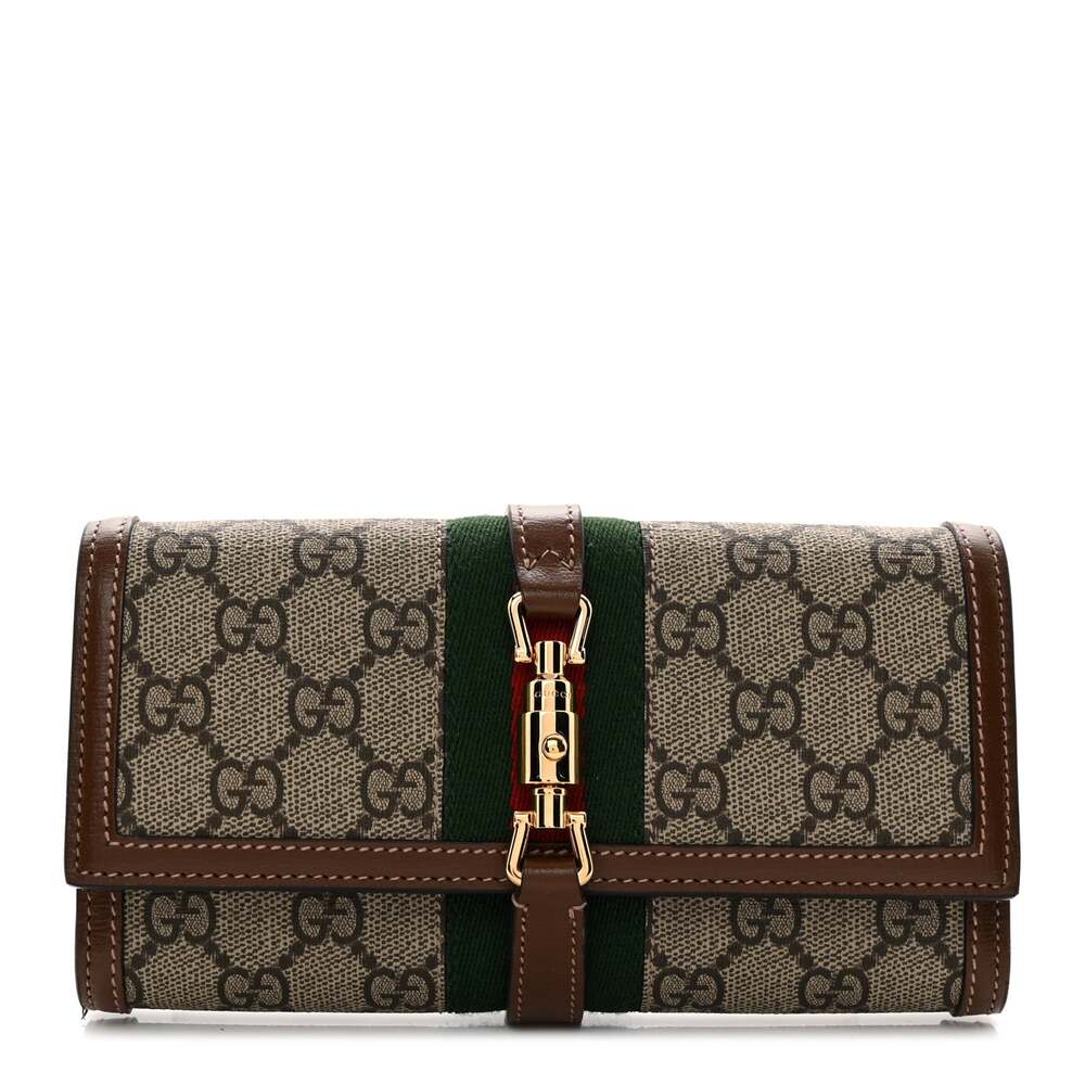 Gucci Gg Supreme Azalea Calfskin Web #268147G11B